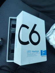 Комплект світлодіодних ламп C6 HeadLight H11 12v COB фото от покупателей 4