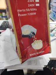 Апарат для приготування попкорну Minijoy Popcorn Machine 1200Вт червоний фото від покупців 3