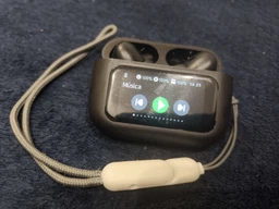 Бездротові вакуумні блютуз навушники Lexego Air 9 Pro 2 для IOS та Android із сенсорним екраном та шумопоглинанням ANC Bluetooth White A9Pro5-W фото від покупців 2