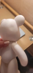 Флюидный мишка сделай сам DIY Creative Fluid Bear 23 см с красками 3 шт / Набор раскраска игрушка медвежонок для творчества фото от покупателей 1