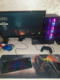 Игровой коврик для мыши мышки игровая поверхность Черная 800x300x3 мм U&P Stalker 2 Control-Speed с прошитыми краями и нескользким резиновым основанием для ПК ноутбука гейминга работы обучения фото от покупателей 12