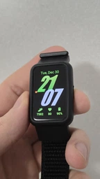 Ремінець на липучці Nylon для фітнес-браслету Samsung Galaxy Fit 3 Sea Shell фото від покупців 2