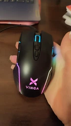 Мышь Vinga MSG-200 USB Black