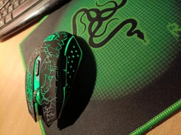 Бездротова ігрова миша GAME MOUSE RGB Bluetooth + 2.4G на акумуляторі чорна фото від покупців 2