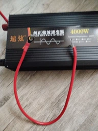 Інвертор 4000w чистий синус. Xiangxieli 12v в 220v фото від покупців 1