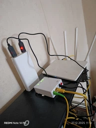 Кабель Trinix для роутера USB-A - DC 12 В 5 Вт 5.5x2.1 мм 1 м (73-00556) фото от покупателей 1