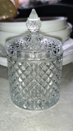 Сахарница Crystal Leo 8х13 см 250 мл (83000182_YBCG-182)