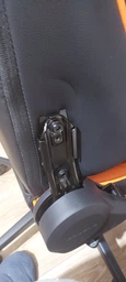 Кресло игровое Cougar Armor One V2 F геймерское, текстильная ткань, стальной каркас, черный+оранжевый фото от покупателей 12