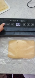 Вакуумный упаковщик Электрический для продуктов FKJ-5100 + 10 пакетов Вакууматор со встроенным резаком и дисплеем