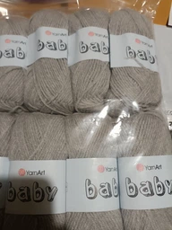 Пряжа YarnArt Baby, Яскраво-зелений №8233, 100% акрилова дитяча нитка для іграшок, пінеток, пледів, одягу, для в'язання спицями та гачком фото від покупців 2