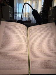 Лампа Glocusent аккумуляторная сенсорная с клипсой для чтения портативная Led Mini Book Black (Mini Black)