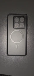 Защитный чехол Deexe Matte Skin with MagSafe для Xiaomi 14T Pro - Transparent / Black