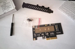 Адаптер JEYI SK4 M.2 NVMe M-key SSD to PCI-E 3.0 4.0 X4 X8 X16 (SK4-PCI) фото от покупателей 2