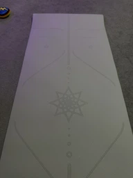 Коврик для йоги и фитнеса EasyFit Polarity stone с ремнем (йога-мат, каремат) Os181924