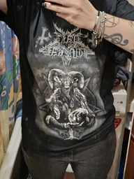 Футболка Talisman DARK FUNERAL Baphomet Черный S (GIL232) фото от покупателей 2