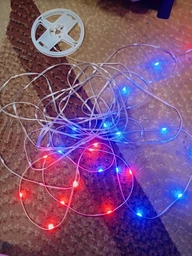Умная светодиодная гирлянда LED RGB 5050, 5 м, водонепроницаемая IP67, многоцветная подсветка, с USB питанием 5.5V , управление телефоном Bluetooth + реакция на звук + пульт, белая (1490534113) фото от покупателей 1