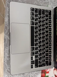 Чохол-накладка Fruct AirM2/M3 для MacBook Air 13.6 M2 2022 / M3 2024 / M4 2025 Матовий Grey фото від покупців 8