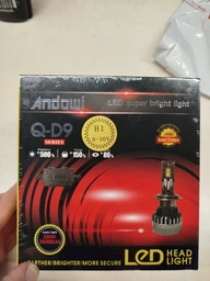 Авто лампи led автомобільні h9 / h11 2 шт комплект 6500K ксенон для авто фар переднього головного ближнього та дальнього світла Andowl xenon Q-D9X1 ходові світлодіодні лед лампочки в передні фари автомобіля лампа з охолодженням вентиляцією cob світлодіоди фото від покупців 1
