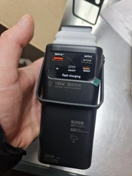 Павербанк PowerBank із швидкою зарядкою та кемпінговим ліхтарем 80000mAh |4USB/22.5W| Чорний