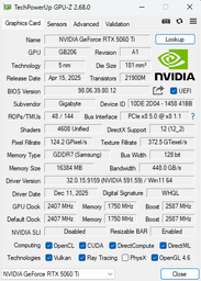 Видеокарта Gigabyte RTX 5060 Ti WINDFORCE MAX OC 16G (GV-N506TWF2MAX OC-16GD) фото от покупателей 1