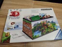 3D Пазл от Ravensburger Шкатулка Minecraft 108 деталей (4005556112869)