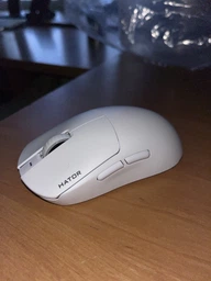 Игровая мышка HATOR Quasar 3 Wireless White (HTM731) фото от покупателей 2