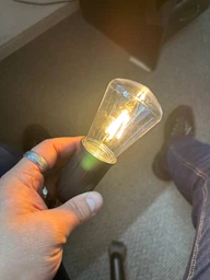 Лампа аккумуляторная для кемпинга фонарь светодиодный LED 3 режима свечения светильник с крючком лампочка портативная BRS фото от покупателей 1