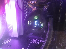 Система жидкостного охлаждения Gamemax IceBurg 240 Digital WH фото от покупателей 6