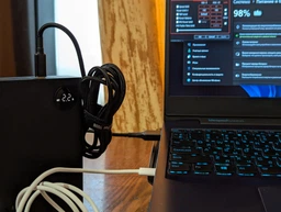 Кабель для зарядки ноутбука Lenovo с тригером PD 100W Type-C на DC 11.0х4.5х6.0 (20V/5A) 1,8 метра фото от покупателей 2