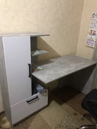 Компьютерный стол Garant Стандарт L Индастриал / Нимфея альба (00-00526273)