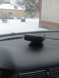 Автомобильный тепловентилятор - обогреватель салона авто 2в1 керамический кондиционер автодуйка печка в машину на 12/24V фото от покупателей 12
