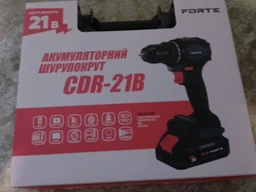Шурупокрут акумуляторний Forte CDR-21B фото від покупців 6