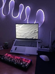 Игровая Клавиатура AULA HERO 68 HE Black-Red Магнитные Свитчи. Проводная 8000Hz/s. RGB Панель, 68 keys, Switch 0.1mm. Rapid Trigger фото от покупателей 1