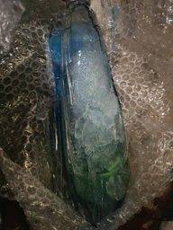 Ночник-светильник "Лавовая лампа" Настольная Лава лампа с воском LAVA LAMP LMP 37 см Синяя 061k