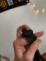 Резиновая петля U-powex Power band черная 22мм ширина 9-28кг нагрузка для фитнеса, тренировок, подтягиваний, резина для турника, резинка-эспандер фото от покупателей 1