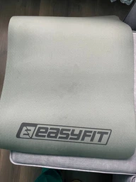 Килимок для йоги TPE+TC EasyFit ECO-Friendly 6 мм синій з блакитним (мат-каремат спортивний, йогамат для фітнесу, пілатесу) фото від покупців 3
