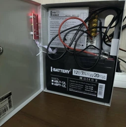 Комплект безперебійного живлення (UPS) + акумулятор 7А Безперебійник ДБЖ для WIFi роутера, ONU 12V/3A фото від покупців 4