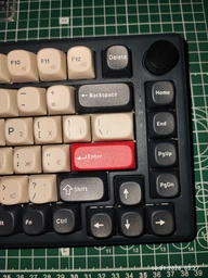 Клавиатура беспроводная GamePro Asgard Yord Keychron Super Red Switch Wireless/Bluetooth/USB Blue (MK266BL) фото от покупателей 5