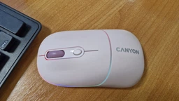 Мышка Canyon MW-22 Dual Band RGB Wireless Mountain Lavender (CNS-CMSW22ML) фото от покупателей 4