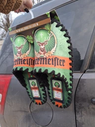 Мужские тапочки домашние с закрытым носком войлочные Jagermeister 44-45 ( 28-29 см ) зеленый фото от покупателей 2