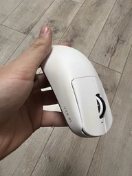Игровая Мышь VGN VXE R1 SE+ Белая, Беспроводная 2.4G/Bluetooth/Кабель. Сенсор PAW3395 SE. 18000DPI фото от покупателей 10