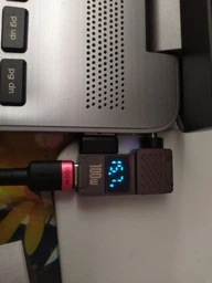 Зарядний пристрій RZTK GaN2 65W 2 USB-C (PD3.0) + кабель USB-C 100W Black фото від покупців 7