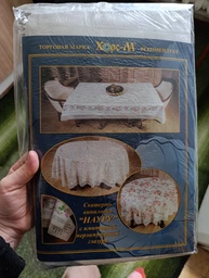 Скатертину на текстильній основі Хорс-М "TOSKANA" 140х180см (ZY015D) фото від покупців 1