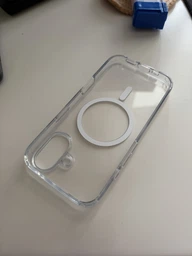 Чехол для iPhone 17 Rock Crystal Magsafe Shield Transparent Magnetic Protection Case Прозрачный фото от покупателей 1