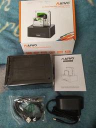 Док-станция Maiwo для двух SSD/HDD 2.5/3.5" SATA-USB 3.0 (K3082) фото от покупателей 4