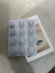 Набор примерочных колец Oura Ring 4 Sizing Kit комплект для подбора смарт кольца пластиковый примерочный для измерения пальца перед покупкой определения размера фото от покупателей 1