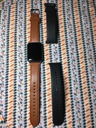Ремешок кожаный Mi Jobs Elegance с металлическим креплением для фитнес браслета Mi Smart Band 8 Pro/9Pro/ Xiaomi Redmi Watch 4/5 Dark Brown + Charcoal Gray (mrk5994) фото от покупателей 1
