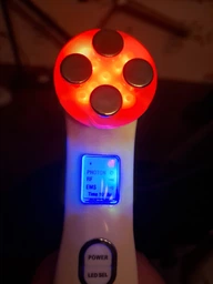 Мікрострумовий масажер для обличчя та шиї RF & EMS Beaty Instrument з мікротоками 9 режимів ліфтинг LPG та тонус шкіри для омолодження з мікрострумами електричний акумуляторний