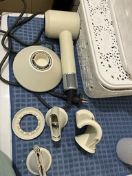 Фен Super Hair Dryer ceramic pop з іонізацією та турборежимом 5 насадок