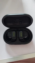Навушники бездротові Bluetooth з шумозаглушенням вологозахисні для спорту спортсменів бездротові з спрямованим звуком спортивні для бігу тренувань залу портативний з кейсом фото від покупців 3